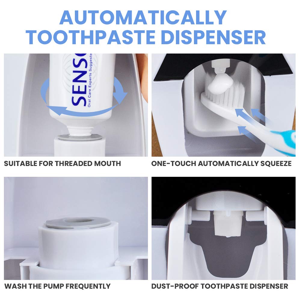 Dust-proof Toothpaste Dispenser Toothpaste Squeezer Kit - Image 3
