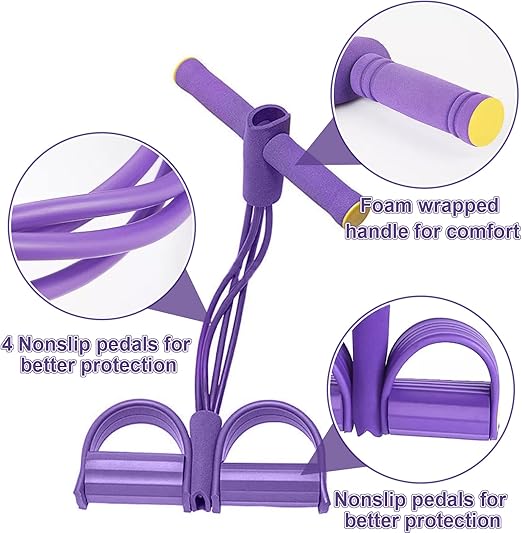 Multifunction Pedal Resistance Band Trainer - Image 6