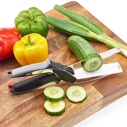Steel Smart Clever Cutter Kitchen Knife - Image 1