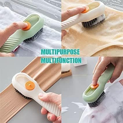 Automatic Liquid Shoe Cleaning Brush with Built-in Soap Dispenser (Pack of 2) - Image 4