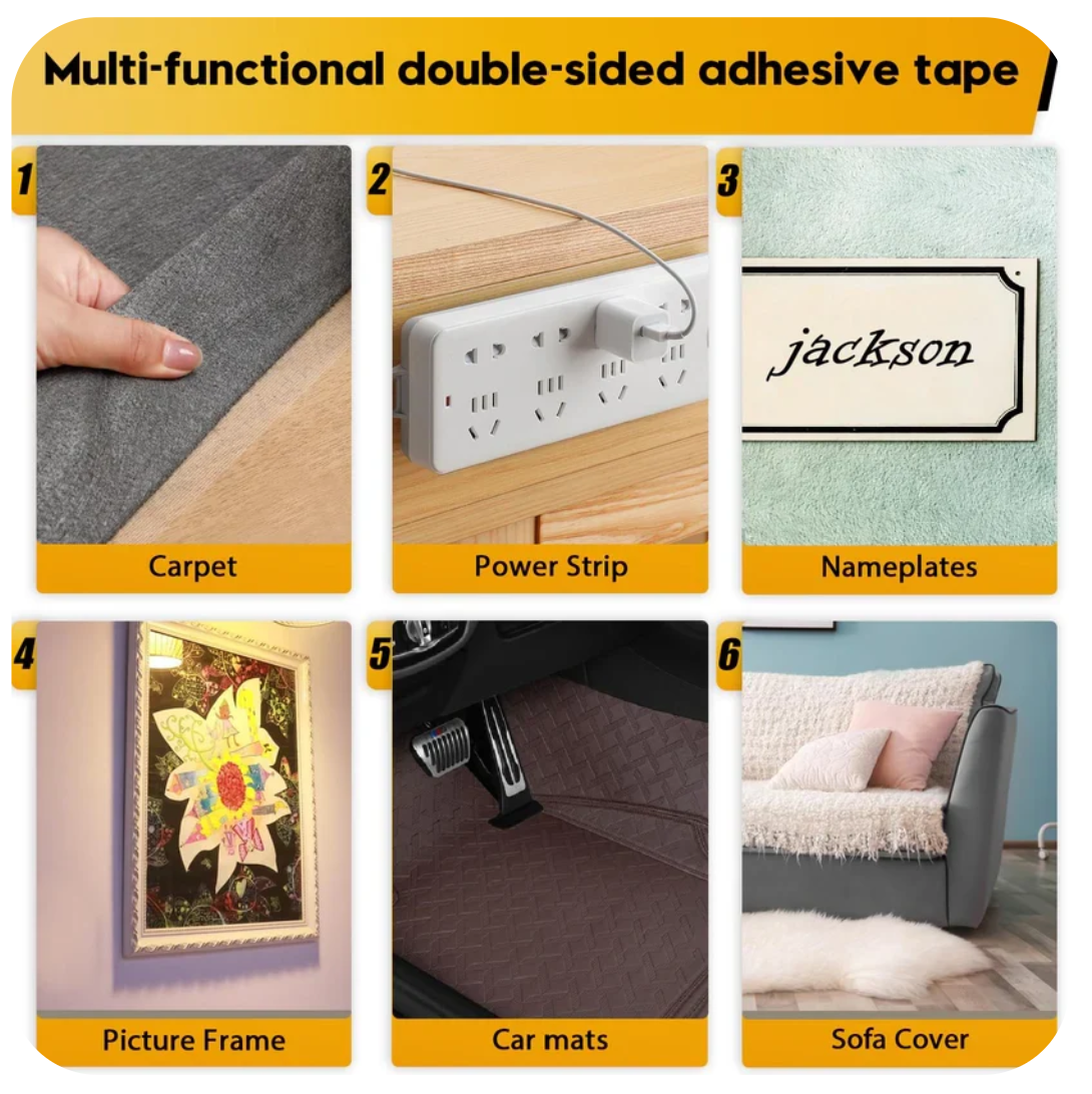 Heavy Duty Double Sided Grid Tape (BUY 1 GET 1 FREE) - Image 2