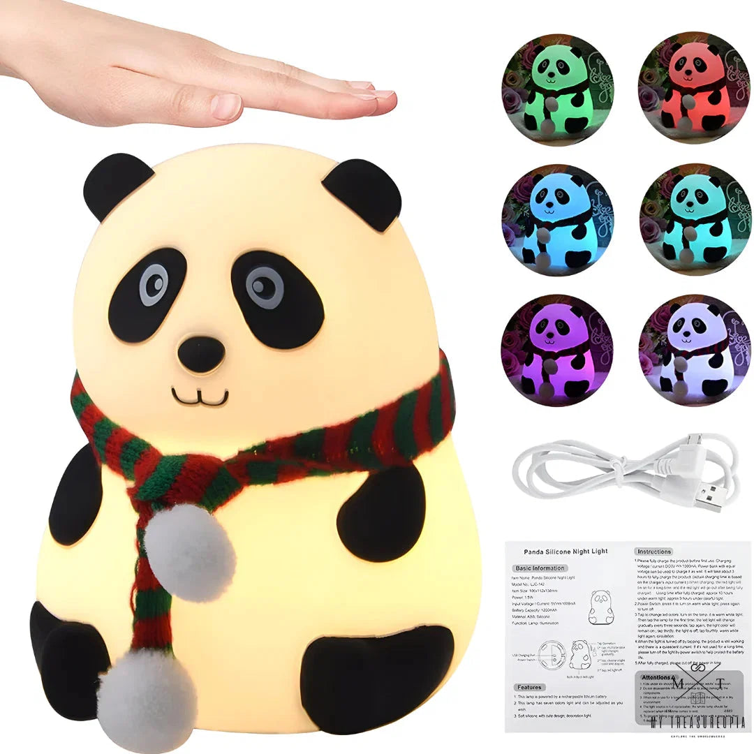 Glowing Panda Night Lamp - Image 5