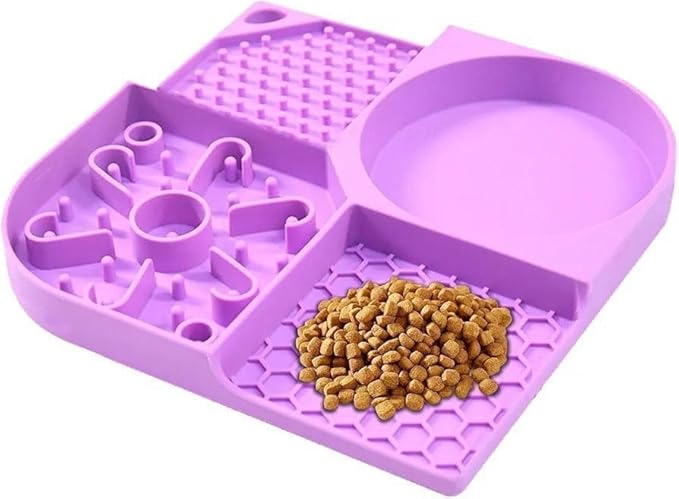 Pet Licking Mat with 4 Sections - Image 8