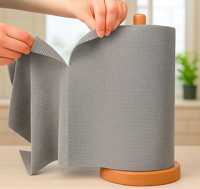 Microfiber Reusable Cleaning Cloth (25 Sheets) - Image 4