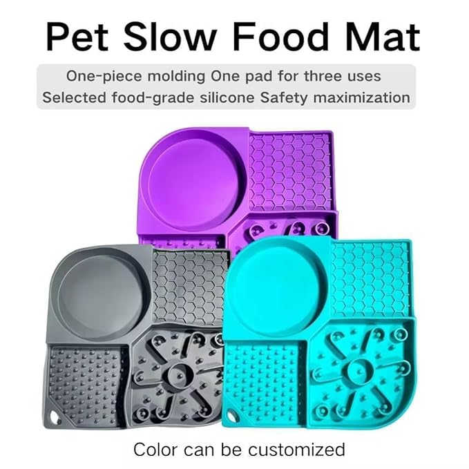 Pet Licking Mat with 4 Sections - Image 6